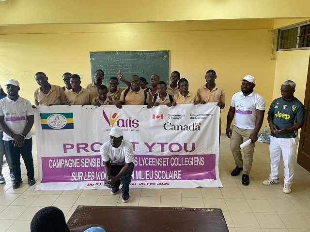 Gabon – Libreville: L’ONG Waris a sensibilisé les élèves du Lycée Technique d’0wendo sur les violences en milieu scolaire!