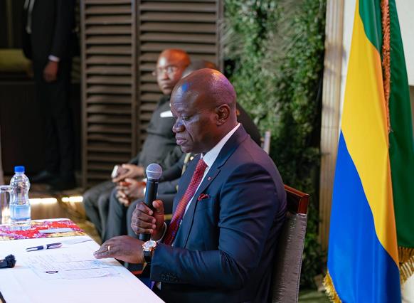 Union africaine / Retour du Gabon: le Chef de l’État échange avec la communauté gabonaise établie en Éthiopie et réaffirme la centralité du capital humain dans la stratégie nationale à Addis-Abeba!