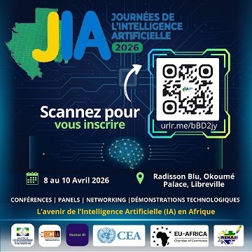 Gabon – Journées de l’Intelligence Artificielle du 8 au 10 avril 2026 : Libreville au cœur de l’évènement!