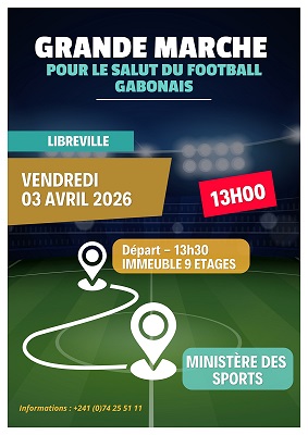 Mobilisation à la grande marche pour la libération du sport gabonais!