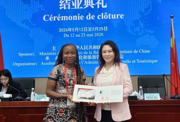 Chine: Rideaux sur le séminaire de sauvegarde et le Développement du PCI des pays de la francophonie: Les avancées du Gabon exposées par l’artiste Michelle Nze!