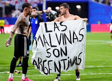 Mondial 2026 / Argentine: La banderole sur les Malouines à polémique!