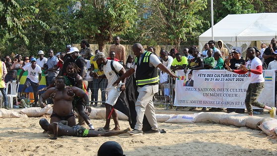 Gabon – espace Sénégal / combats de Lutte: une tradition culturelle à l’honneur!
